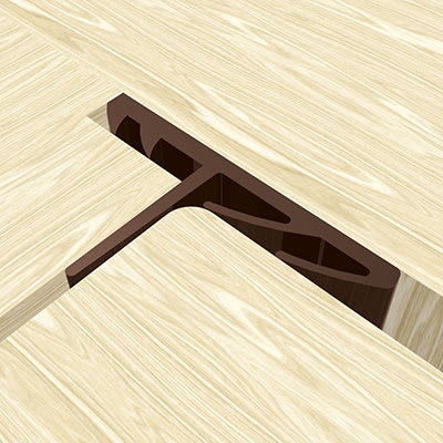 710SR Perimeter Seal - 2100mm Length - Brown - Pack of 5