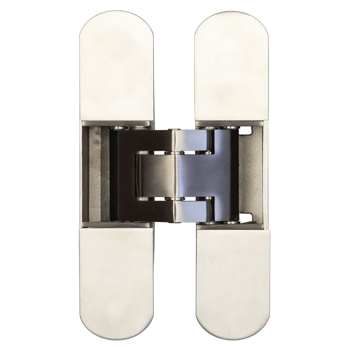 3D Fire Rated Concealed Door Hinge - 140 x 30mm - Silver