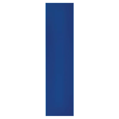 AR624A Nylon Self-Adhesive Plain Finger Plate - 305 x 75mm - Cobalt Blue