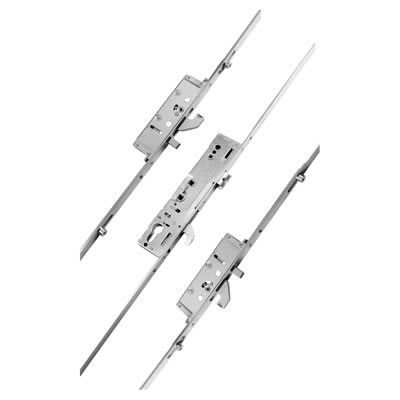 Lockmaster Multipoint Door Lock - 4 Roller 3 Hook & Anti-Lift Pin - 35mm Backset - 62/92mm c/c
