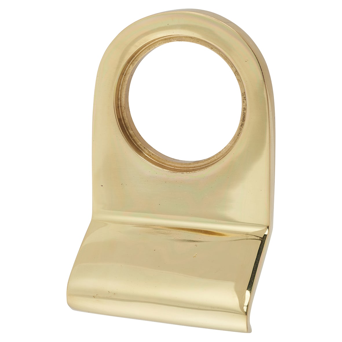 Polished Brass Rim Cylinder Pull - 72 x 47mm