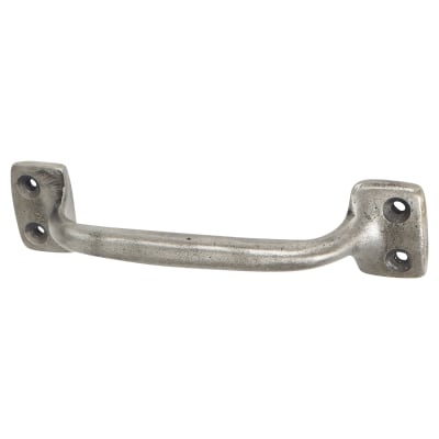 10mm D-Bar Cabinet Pull Handle - 115mm Centres - Pewter Effect 985155P