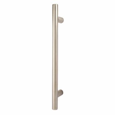 Satin Stainless Steel 19mm T-Bar Door Pull Handle - Bolt Fix - 229mm Centres