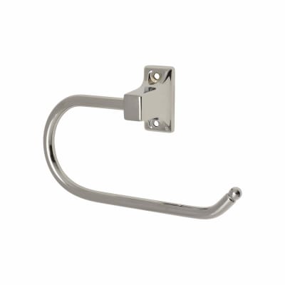 Sutton Round Hook Toilet Roll Holder - 102 x 167 x 42mm - Polished Chrome