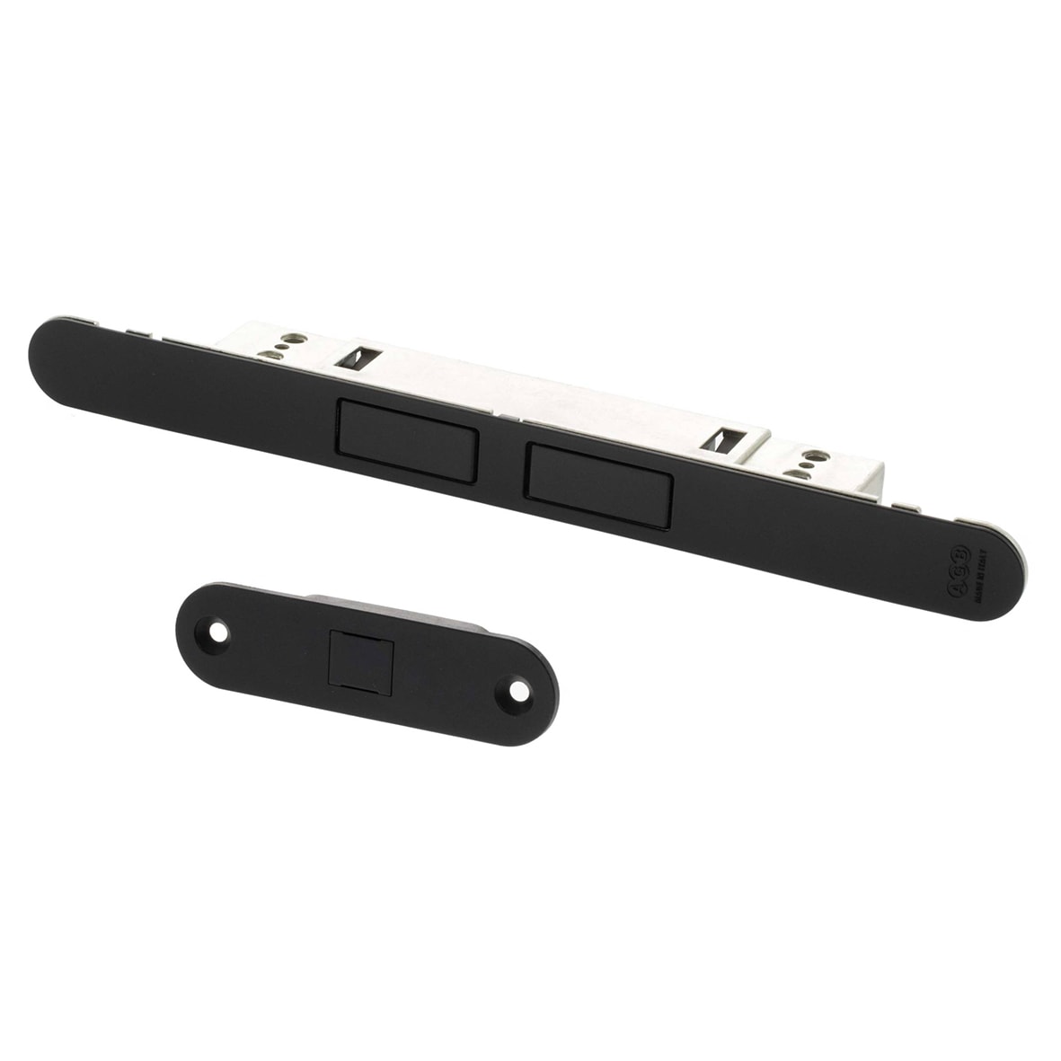 AGB Adjustable Magnetic Touch Latch - 26mm Case - Matt Black