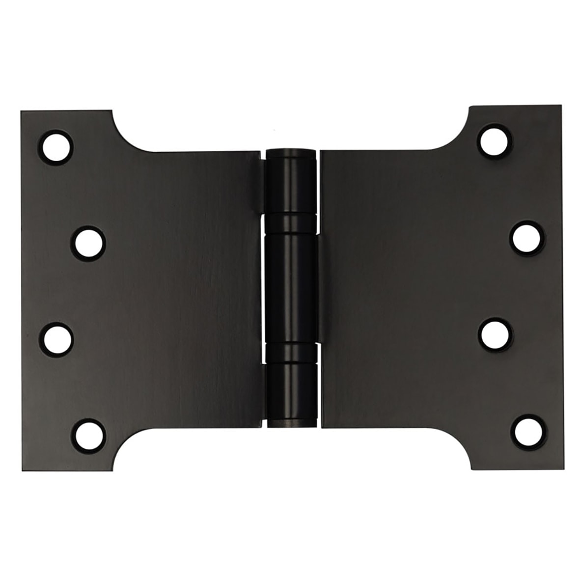 Parliament Hinge - 102 x 152 x 3mm - Matt Black - Pair
