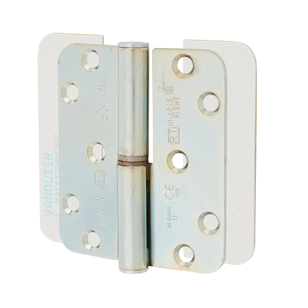 Interdens Intumescent Hinge Pads For & - Radius - 100 x 36 x 1mm - Pack of 6