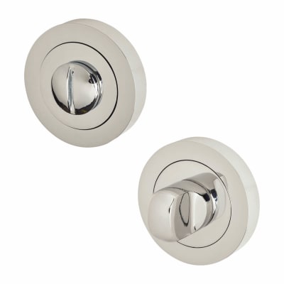 Bathroom Turn & Release - 50mm Diameter - Polished Chrome