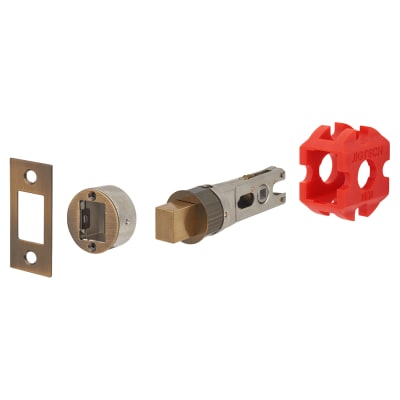 Smartbolt Bolt Through Bathroom Deadbolt - 77mm Case - 57mm Backset - Antique Brass