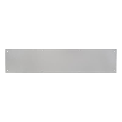 Aluminium Kick Plate / Finger Plate - Made to Measure - 3mm - Satin Anodised
