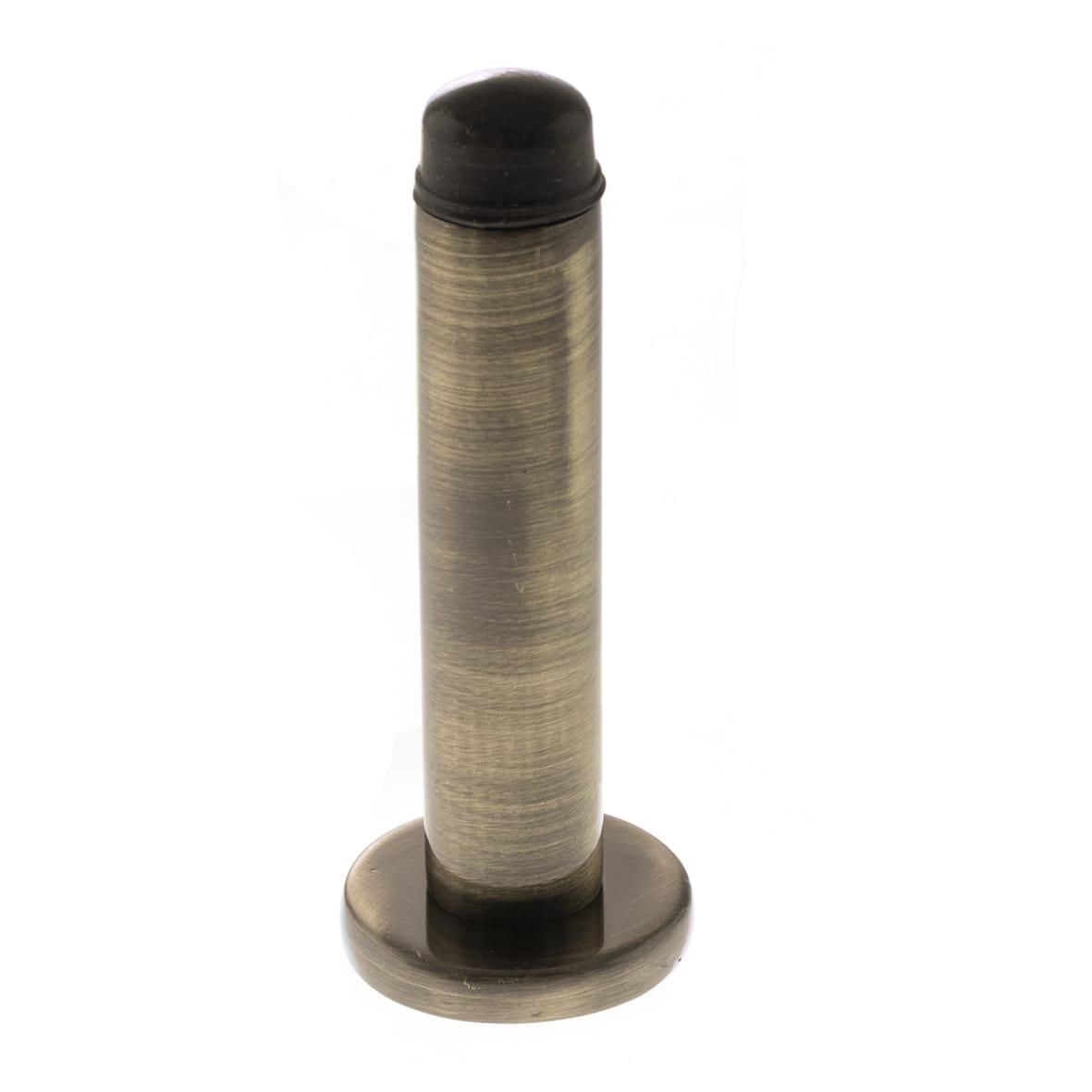 Concealed Fixing Projection Door Stop - 83mm Projection - Antique Brass