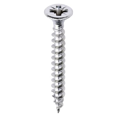 Classic Pozi Countersunk Wood Screws - 3.5 x 30mm - A2 Stainless Steel - Pack of 200