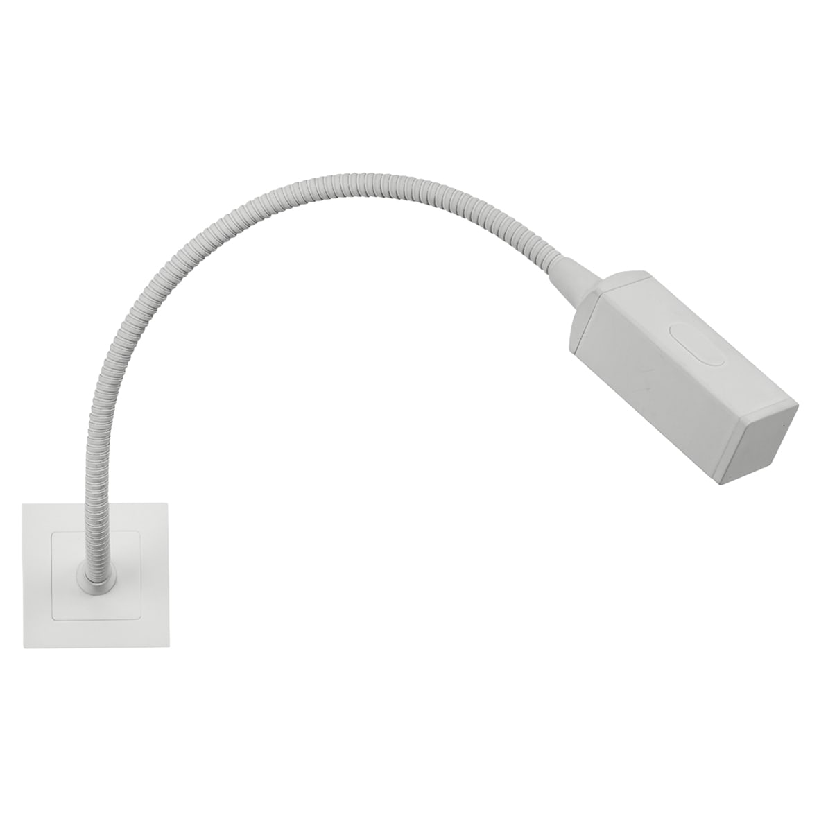 2W Flexi Reading Light Euro Module - 3000K Warm White - White