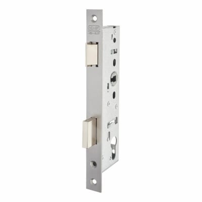 9600 Narrow Style Euro Sashlock - 55mm Case - 40mm Backset - Satin Stainless Steel