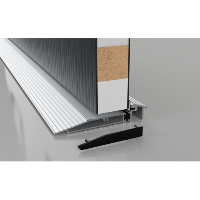Proline AM5EX Outward Threshold - 2000mm Length - Outward Opening Doors - Silver
