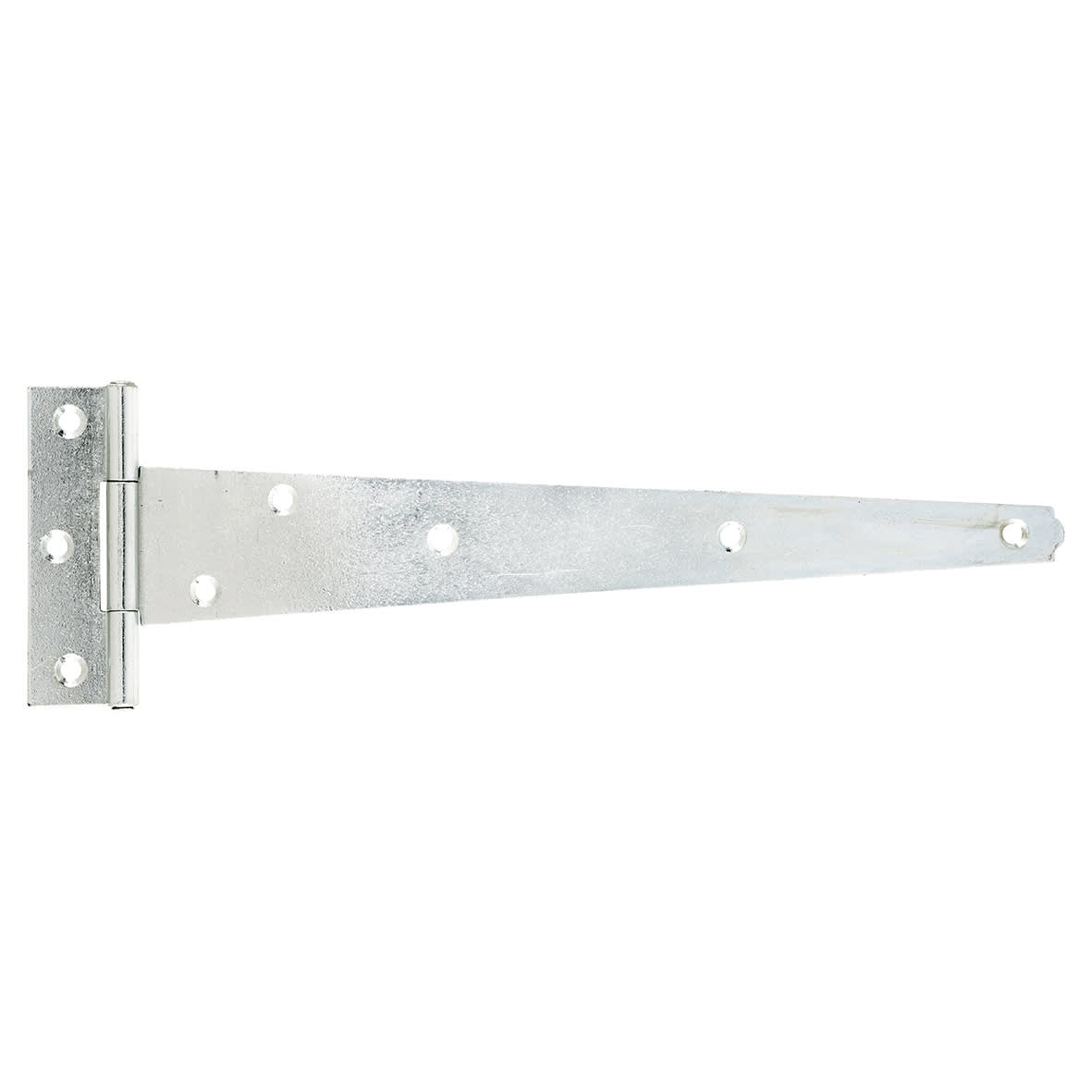 Medium Duty Gate/Door Tee Hinge - 300 x 37mm - Zinc Plated - Pair