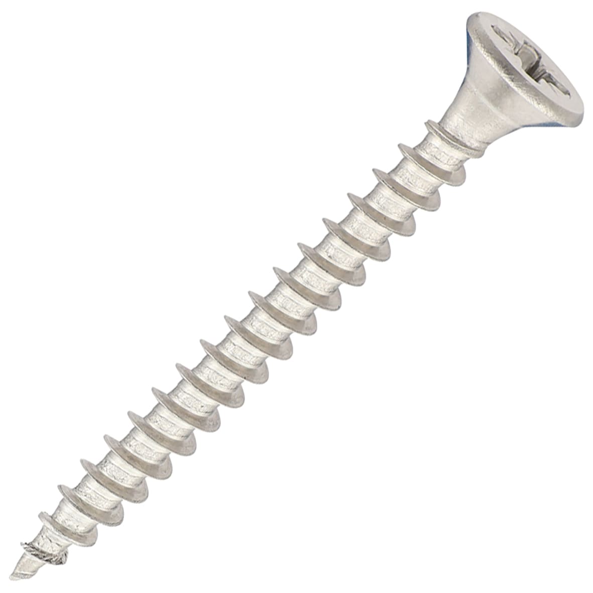 Pozi Countersunk Wood Screws - 4.0 x 40mm - A2 Stainless Steel - Pack of 200