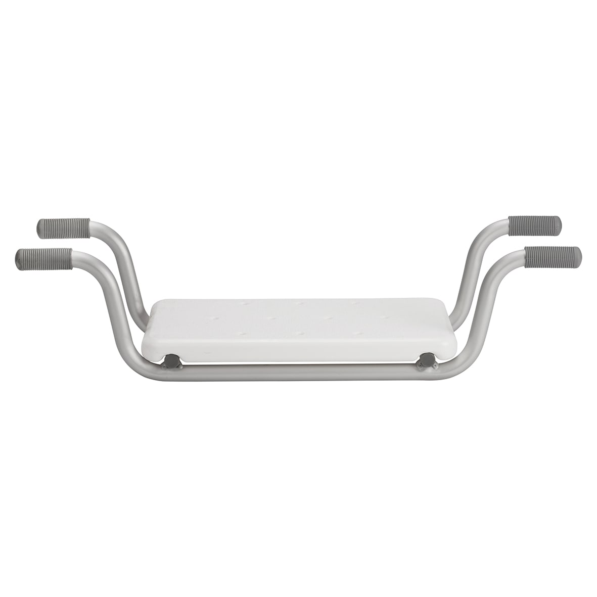 Easy-Fit Bath Bench - 188 x 735 x 225mm - White/Satin Aluminium