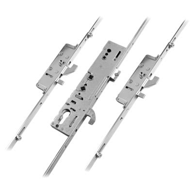 Lockmaster Multipoint Door Lock - 4 Roller 3 Hook & Anti-Lift Pin - 35mm Backset - 62/92mm c/c