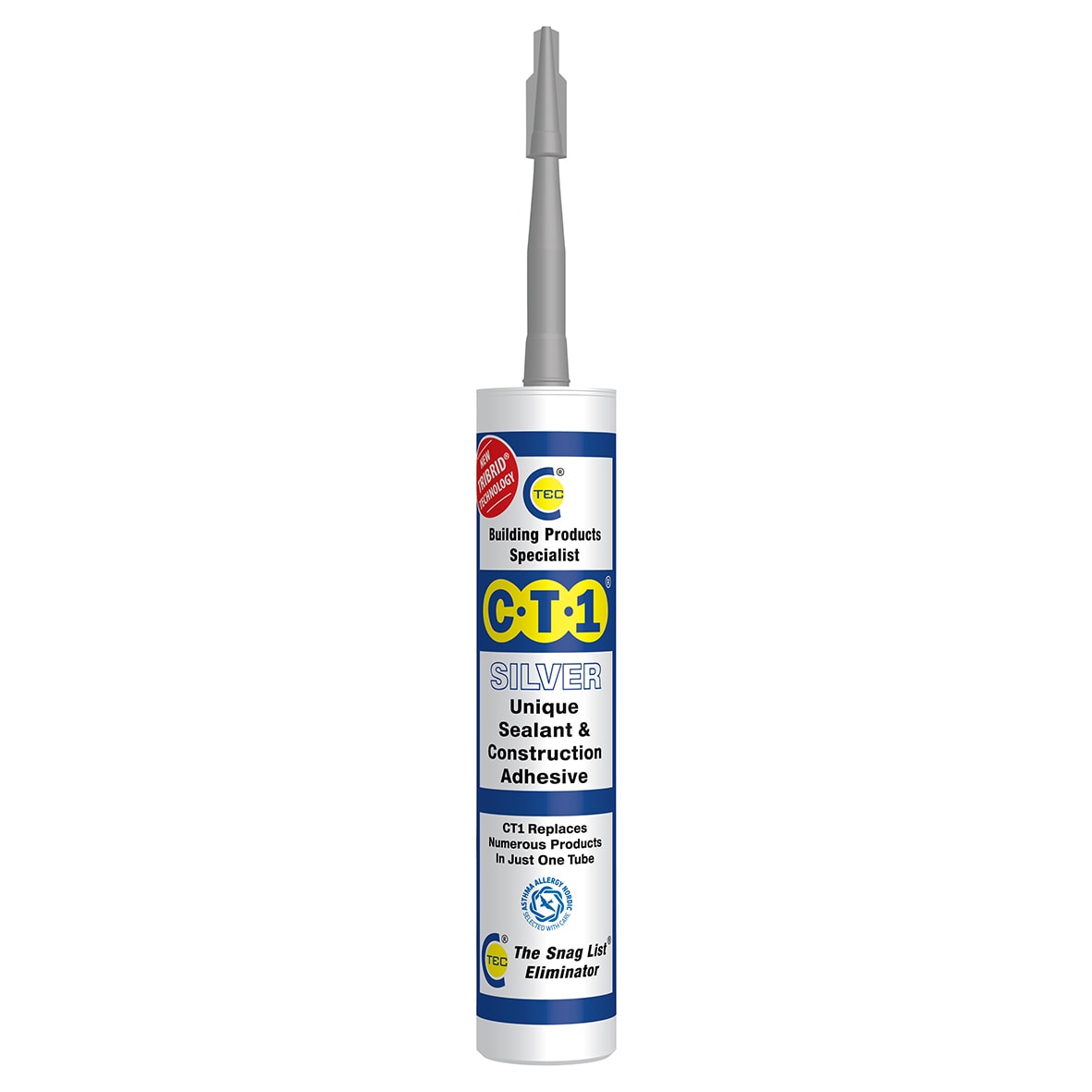 Multi-Surface Sealant & Adhesive - 290ml - Silver