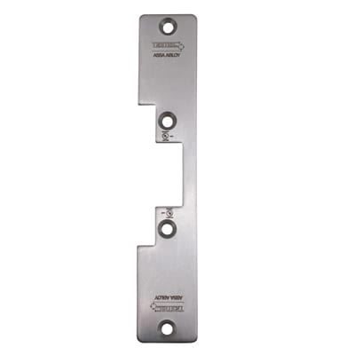 Long Faceplate for Wooden Doors - 202 x 36mm