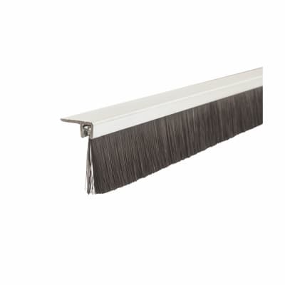 Brush Strip F3 - 3000mm Length - Brush Size 24mm - Inward/Outward Opening Doors - Aluminium