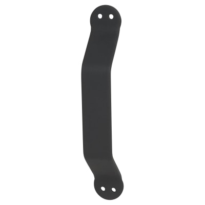 Traditional Steel Pull Handle - 228 x 32mm - Matt Black