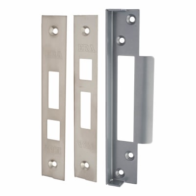 12.5mm Rebate Kit to suit to suittress:2007 5 Lever Sashlocks - Satin Chrome