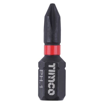 X6 Impact Driver Bits - Phillips - - 25mm Length - Pack of 10