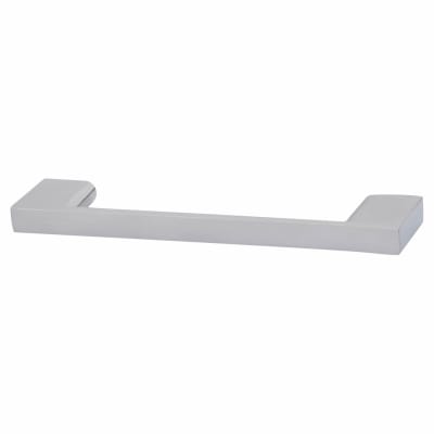 9mm Slim D-Bar Cabinet Pull Handle - 96mm Centres - Brushed Chrome