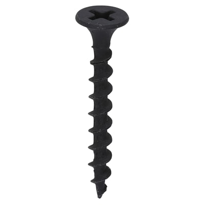 Coarse Thread Bugle Head Drywall Screws - 3.5 x 32mm - Dark Grey Phosphate - Pack of 1000