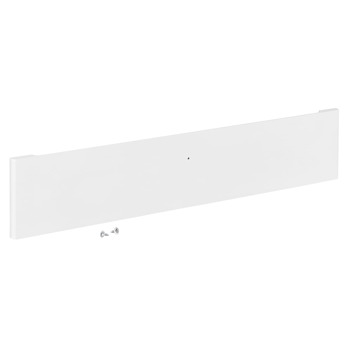 Top Track System - Décor Basket Drawer Front - 600 x 122 x 15mm - White
