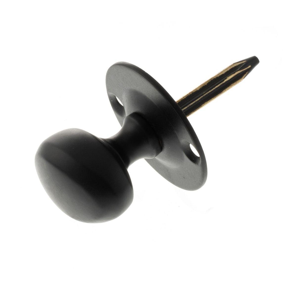 Oval Spline Thumbturn Only - Matt Black