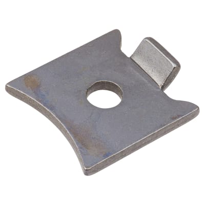 Standard Raised Bookcase Clip - Satin Chrome Plated - Pack of 10