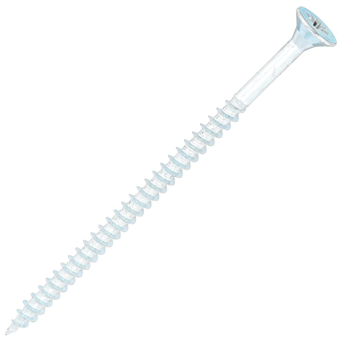 General Purpose Pozi Countersunk Chipboard Wood Screws - 5.0 x 90mm - Zinc Plated - Pk of 100