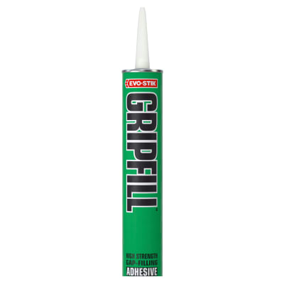 Green Gripfill Grab Adhesive - Solvent Based - 350ml - Grey