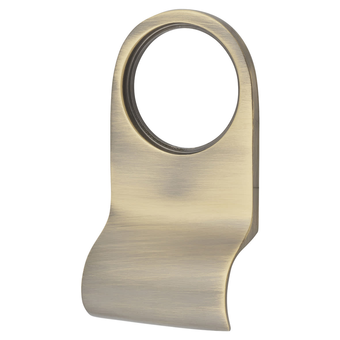 Antique Brass Rim Cylinder Pull - 80 x 40mm