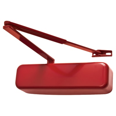 Overhead Fire Door Closer - Power Size 2-4 - Push/Pull - Rouge Red