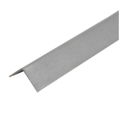 2000mm 430 Stainless Steel Angle - Equal Sided - 38 x 38 x 0.91mm - Satin