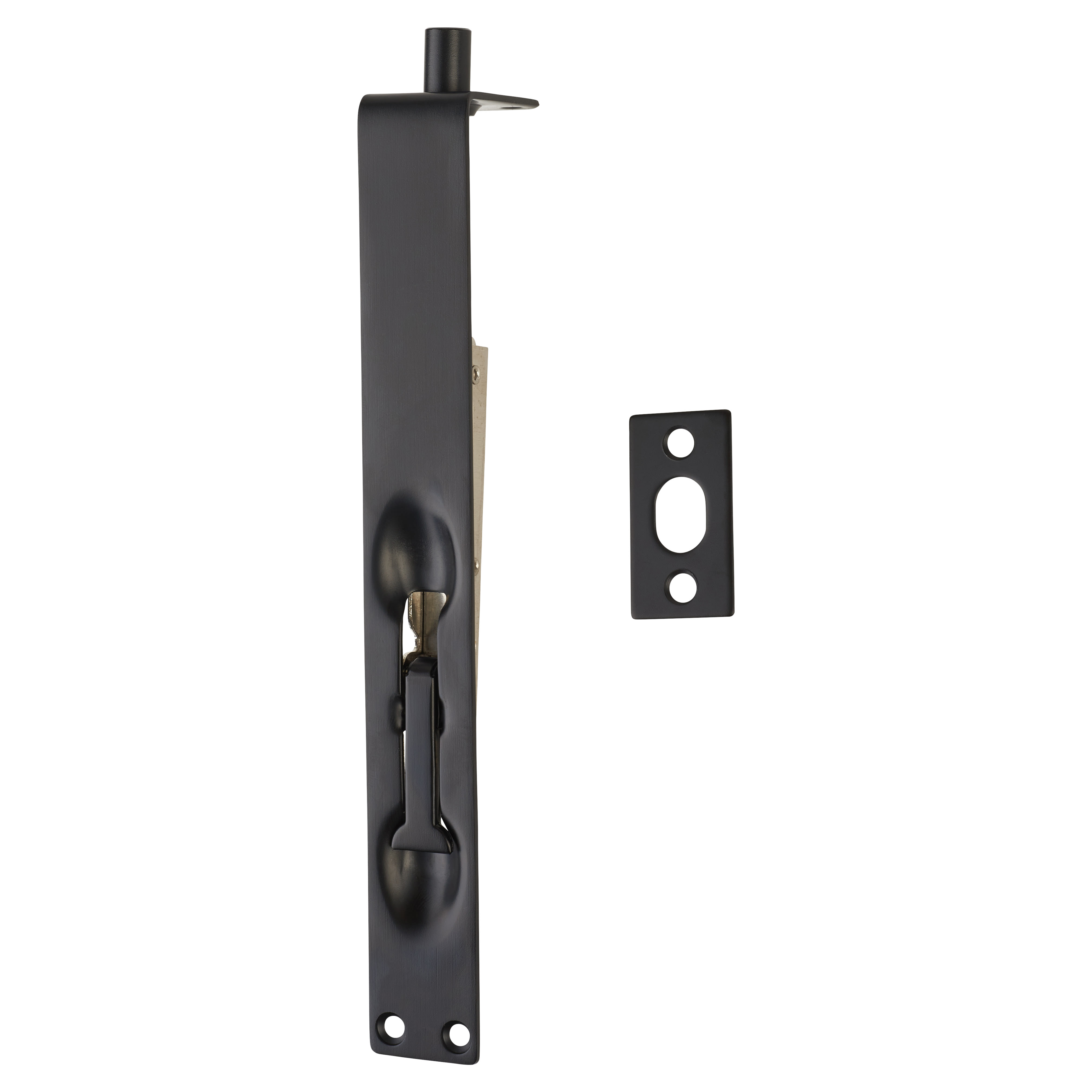 Lever Action Flush Bolt - 200 x 25mm - Matt Black