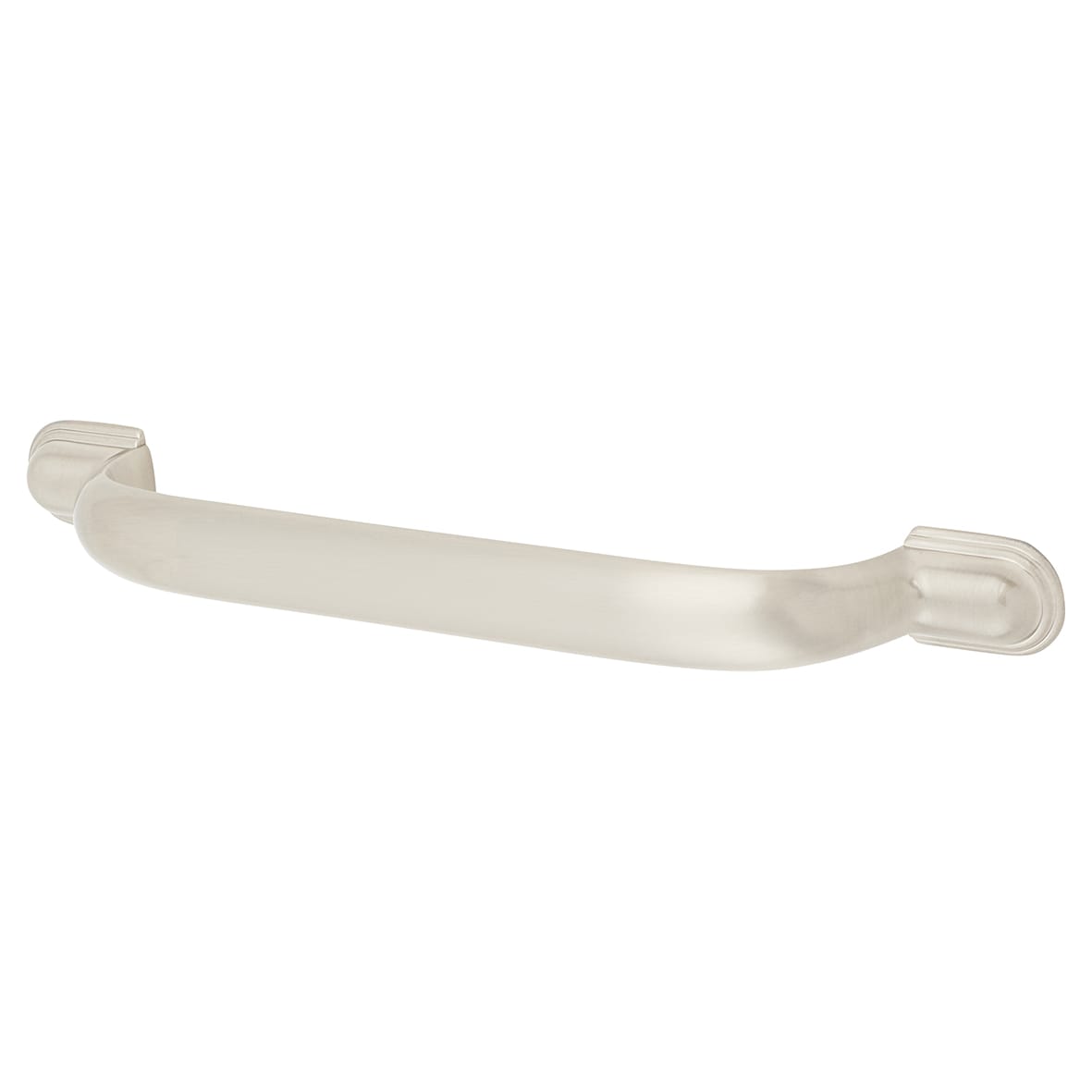 Crofts & Assinder Calgary 16.5mm D-Bar Cabinet Pull Handle - 128mm Centres - Brushed Satin Nickel