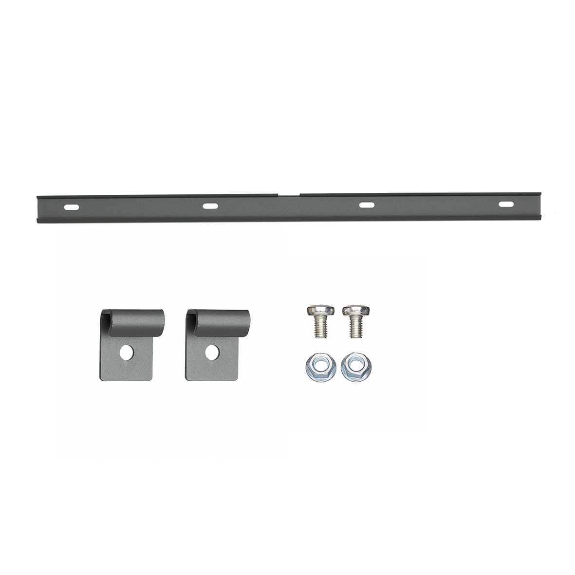 Garage+ Storage Top Track System - Upper Cabinet Mounting Kit - 480 x 36 x 8mm - Matt Grey