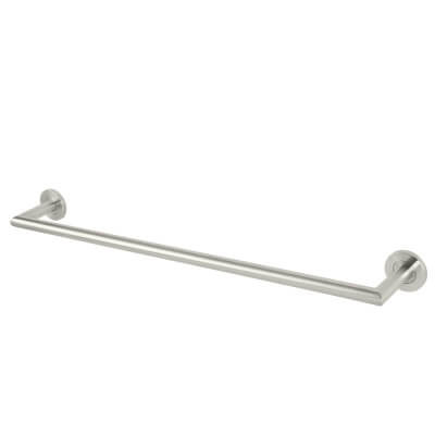 Round Towel Rail - 650 x 85 x 19mm - 316 Stainless Steel