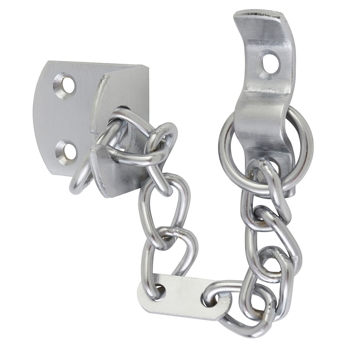Standard Door Chain - 150 x 35mm - Satin Chrome