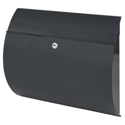 Toscana Postbox - 330 x 376 x 106mm - Anthracite Grey 143816P