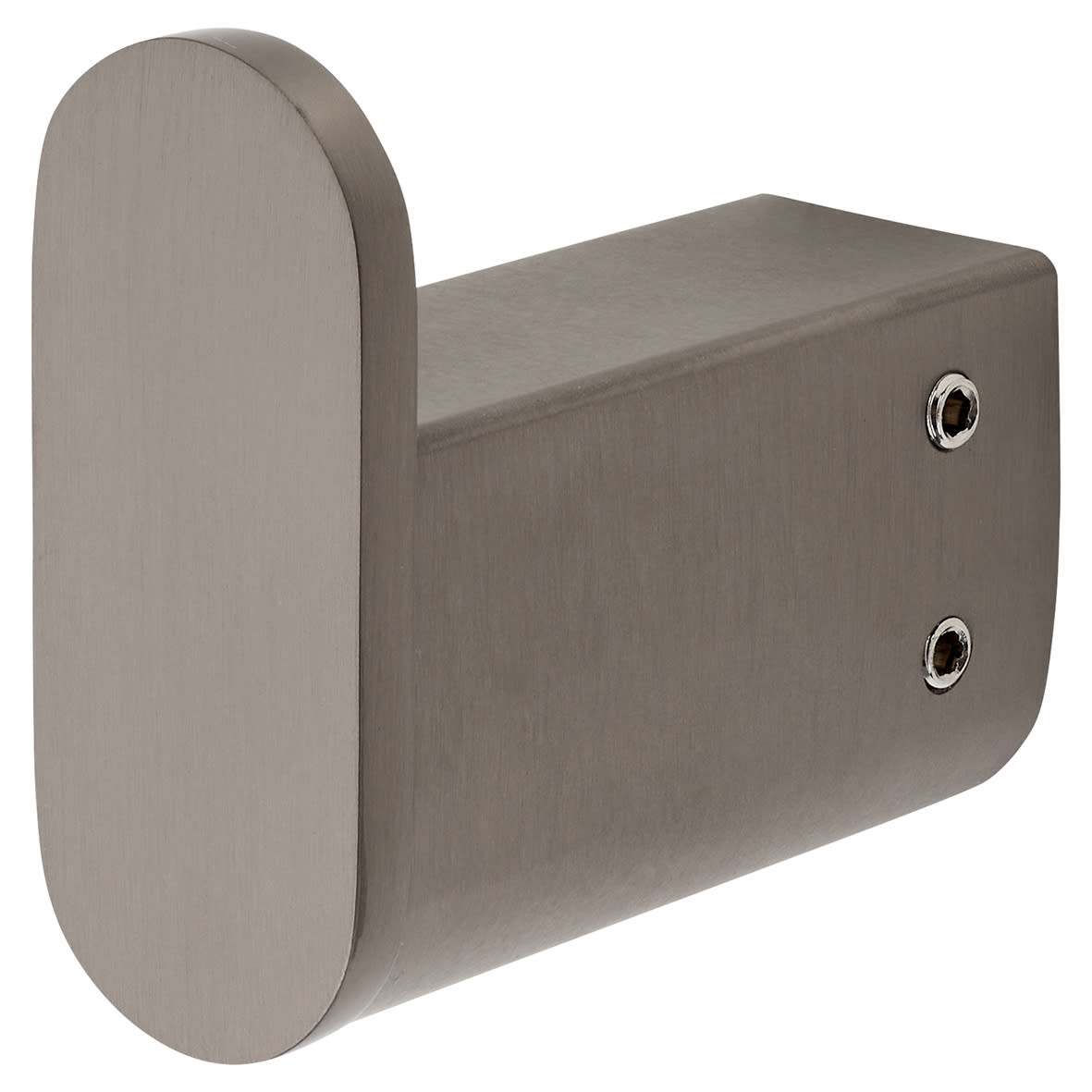 Designer Robe Hook - 65 x 60 x 26mm - Gun Metal
