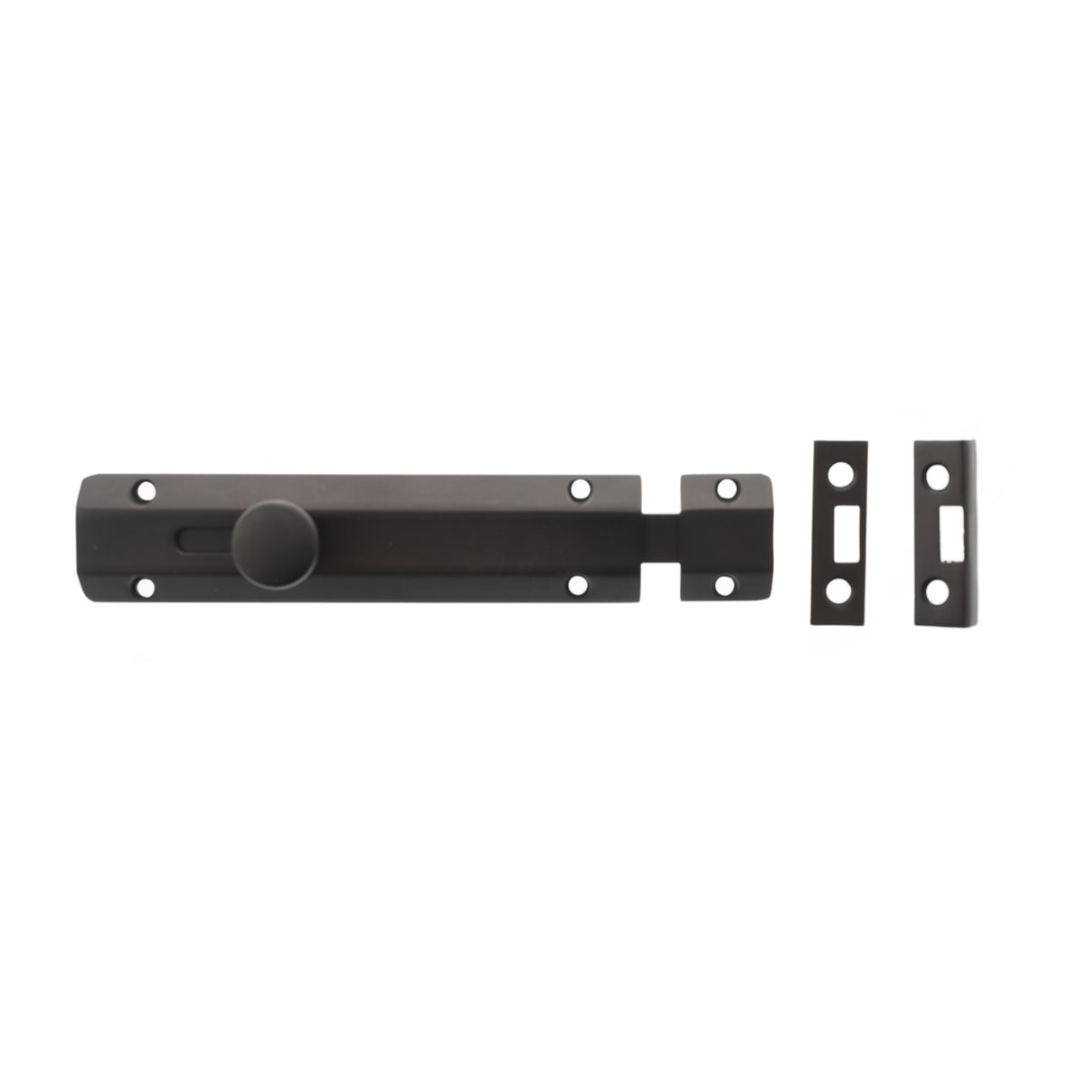 French Door Bolt/Flat Section Bolt - 150 x 35mm - Urban Dark Bronze