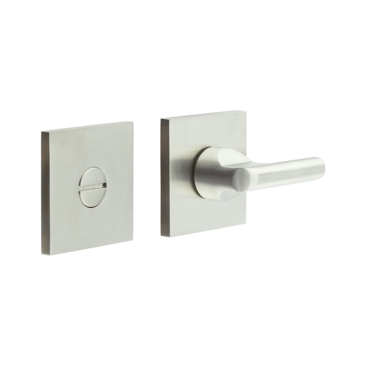 Square Bathroom Turn & Release - 54 x 54mm - 316 Satin Stainless Steel