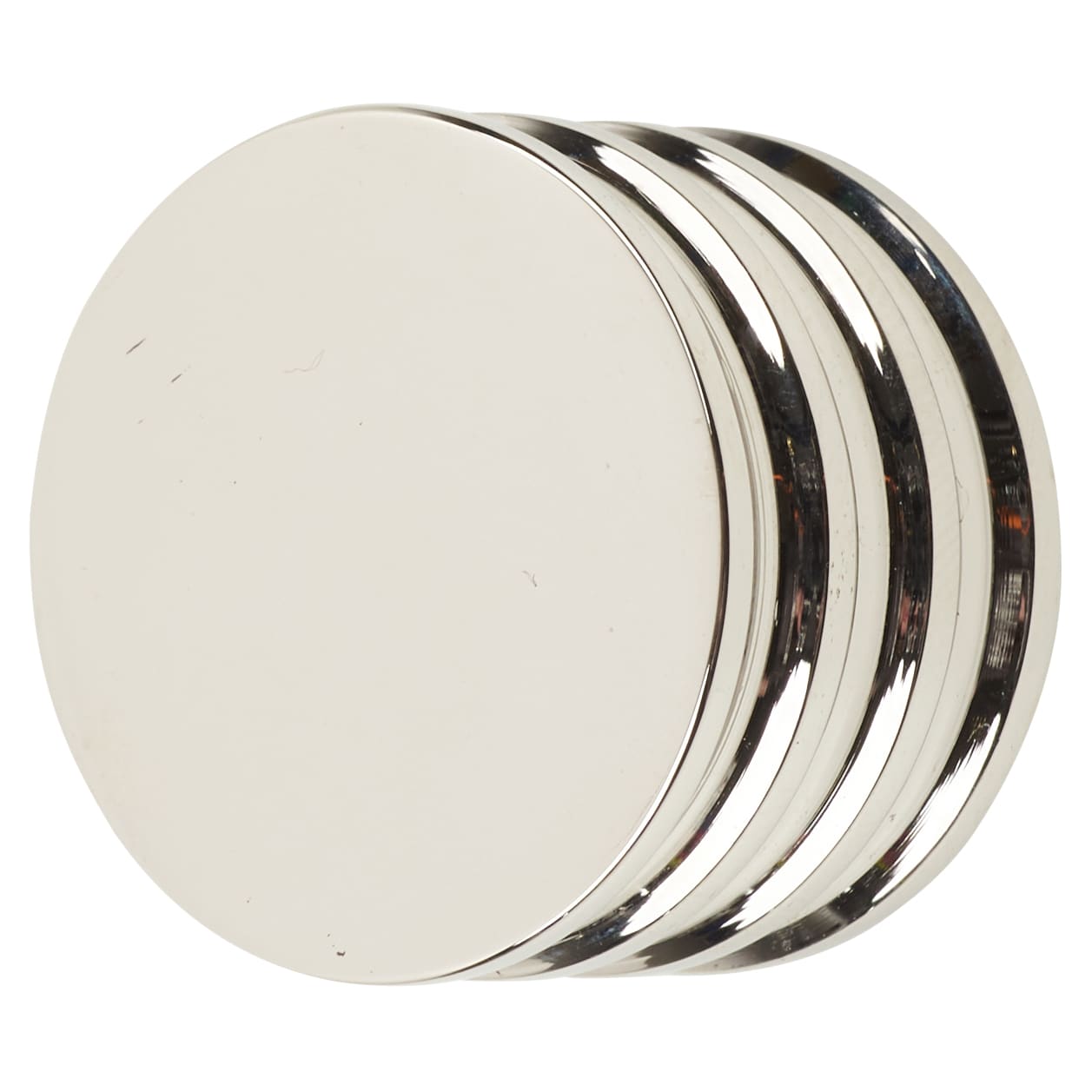 Hoxton Sturt Round Cabinet Knob - 30mm Diameter - Polished Nickel