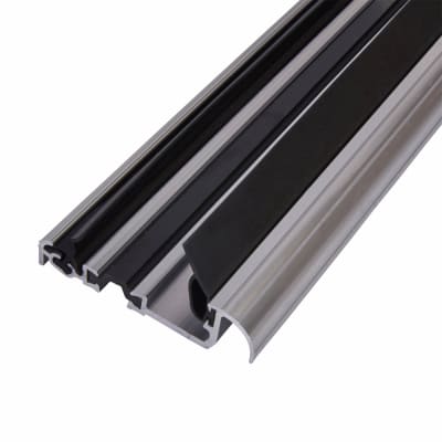 Low Height Macclex Threshold - Thermally Broken - 914mm - Inward Opening - Mill Aluminium